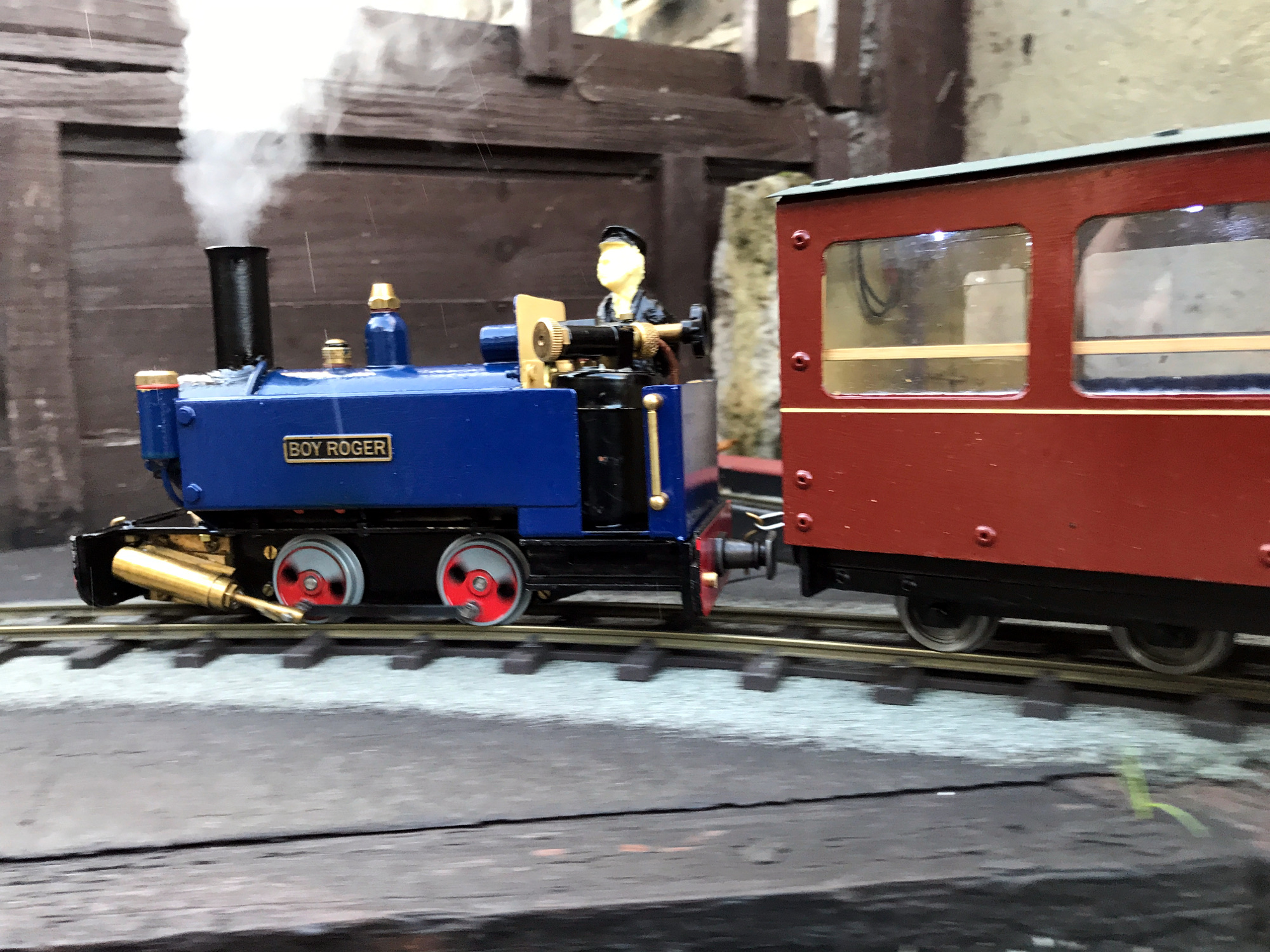 No2 Boy Roger on Sunday service train