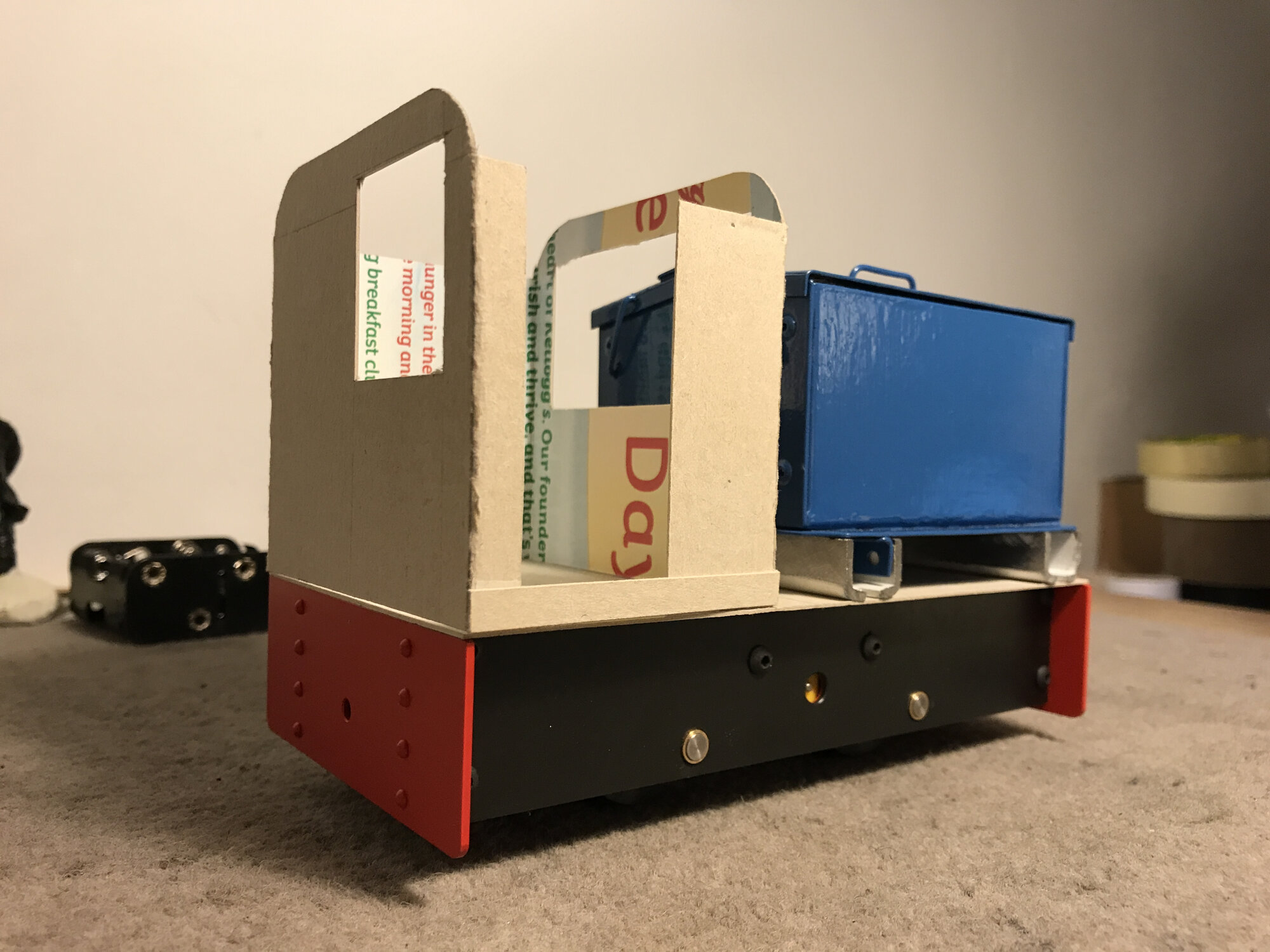 Loco No.6 with 3D drawing for cab design