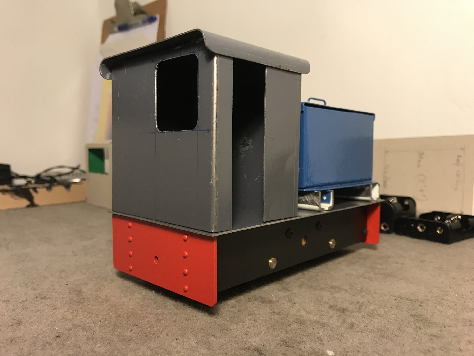 No.6 with cab - one window cut 