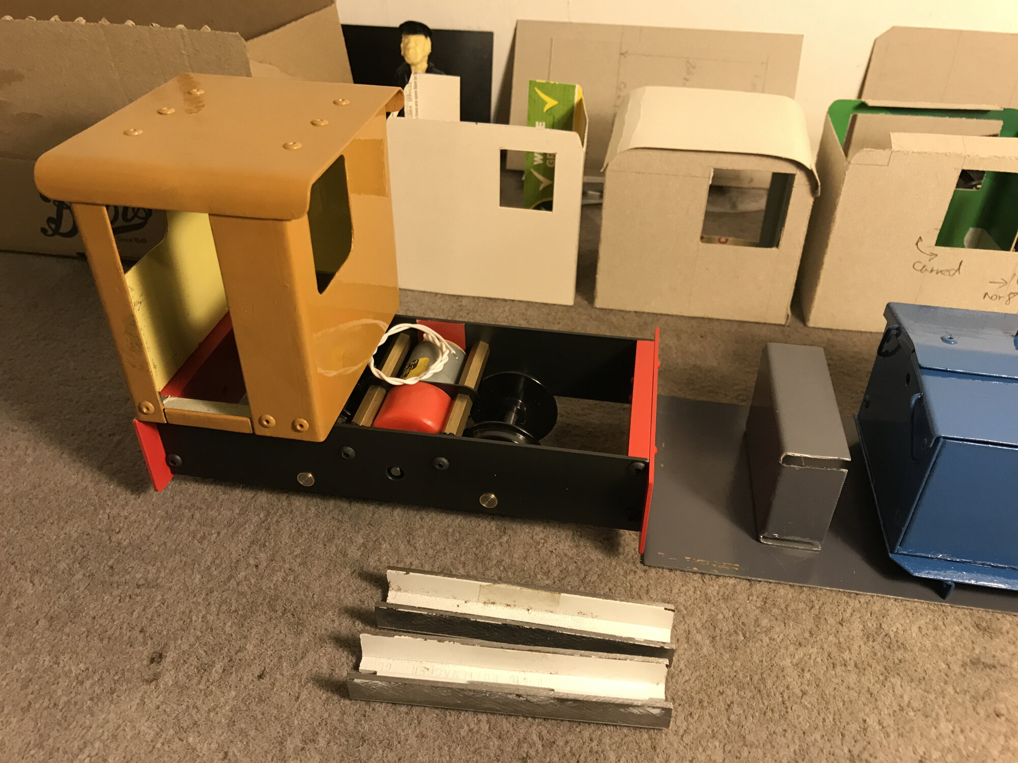 Progress on the cab for No6