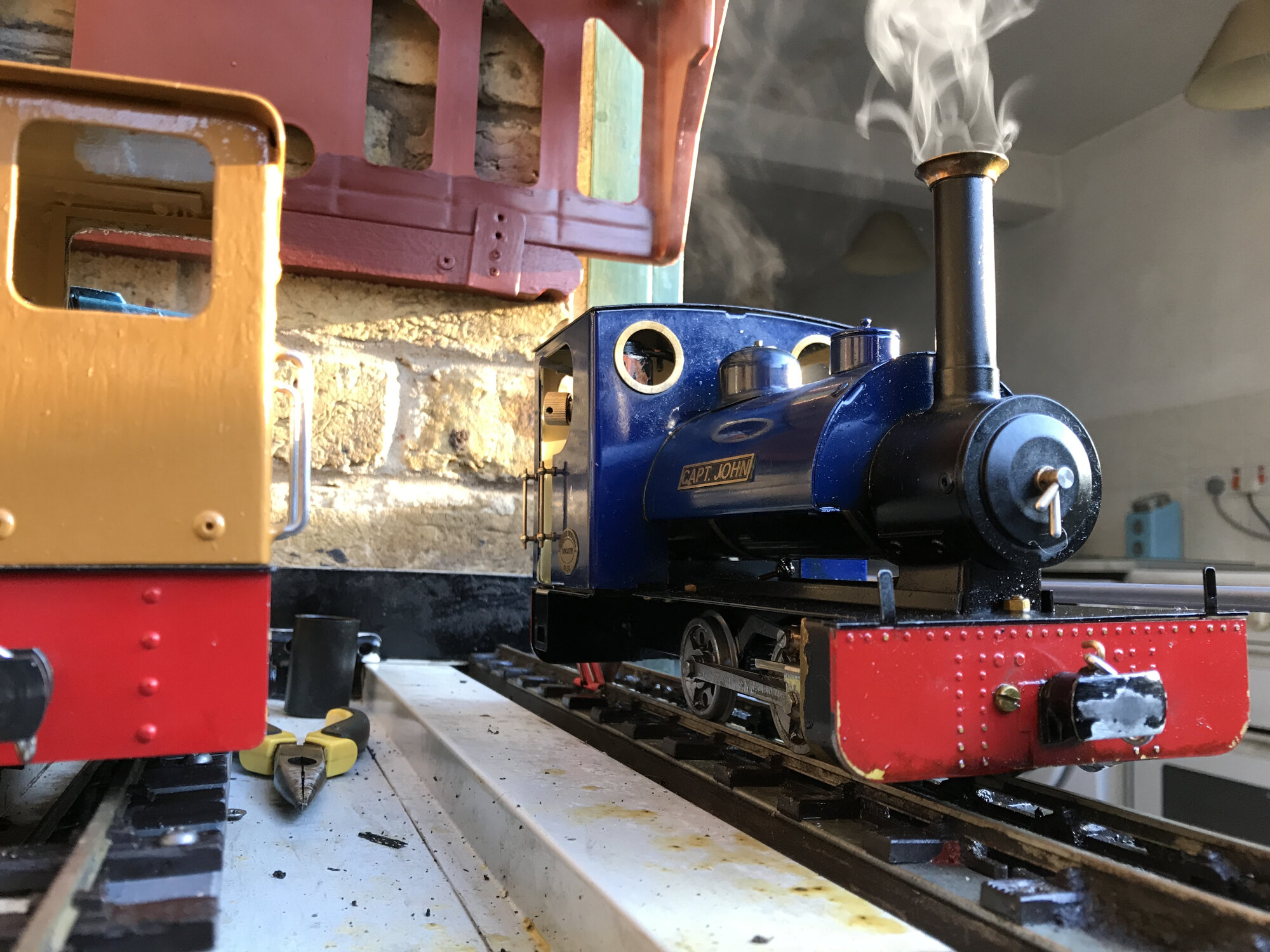 Pit roads cleaned inside Beckfoot Shed