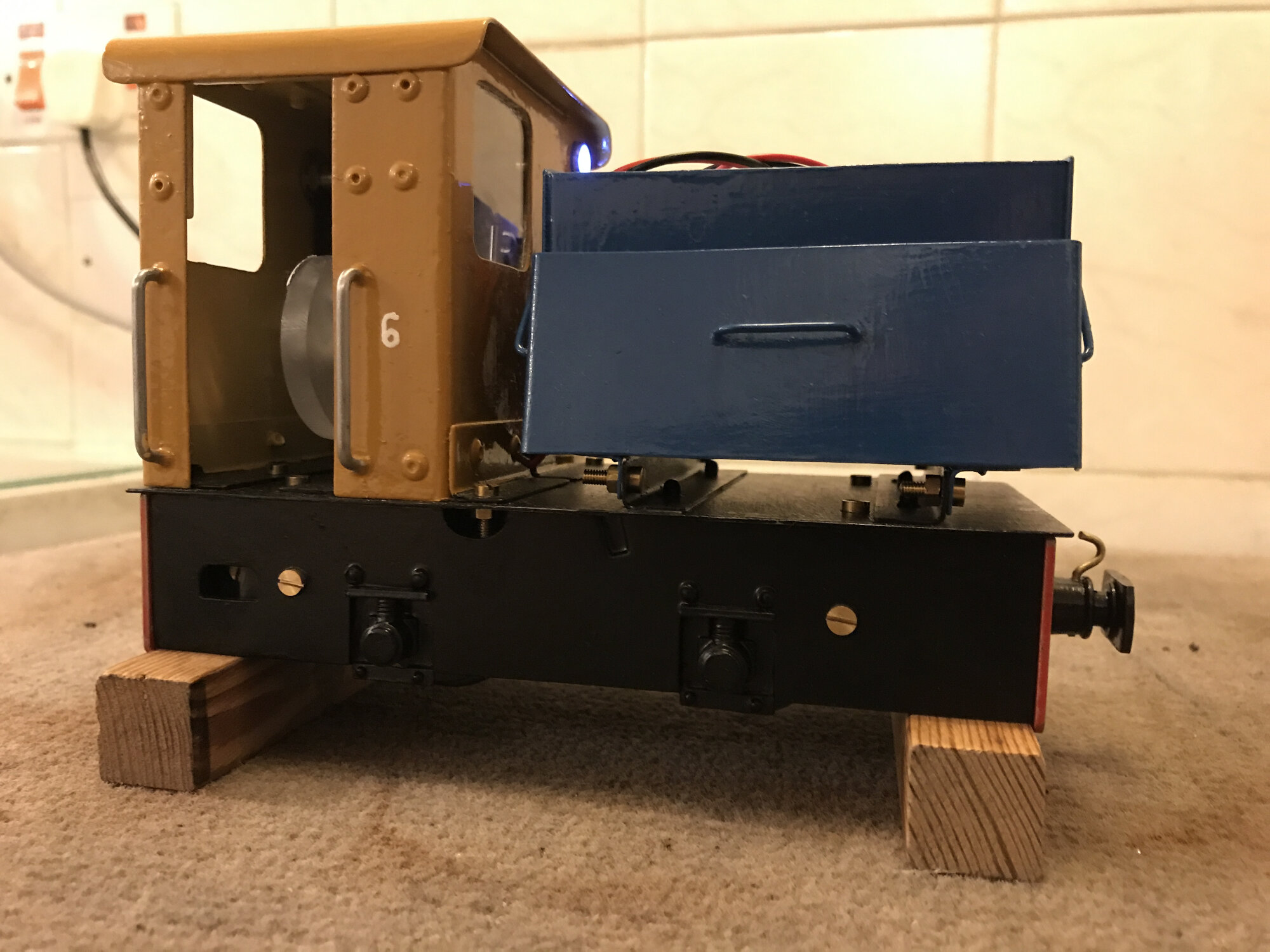 No6 running-in on blocks 29 Apr 2021