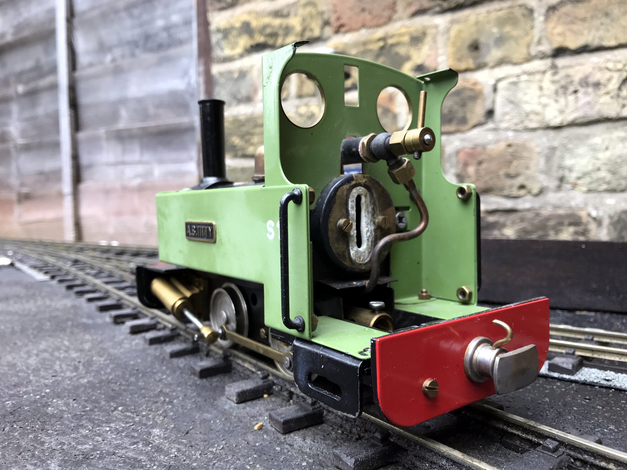 No1 outside Beckfoot shed 15 May 2021