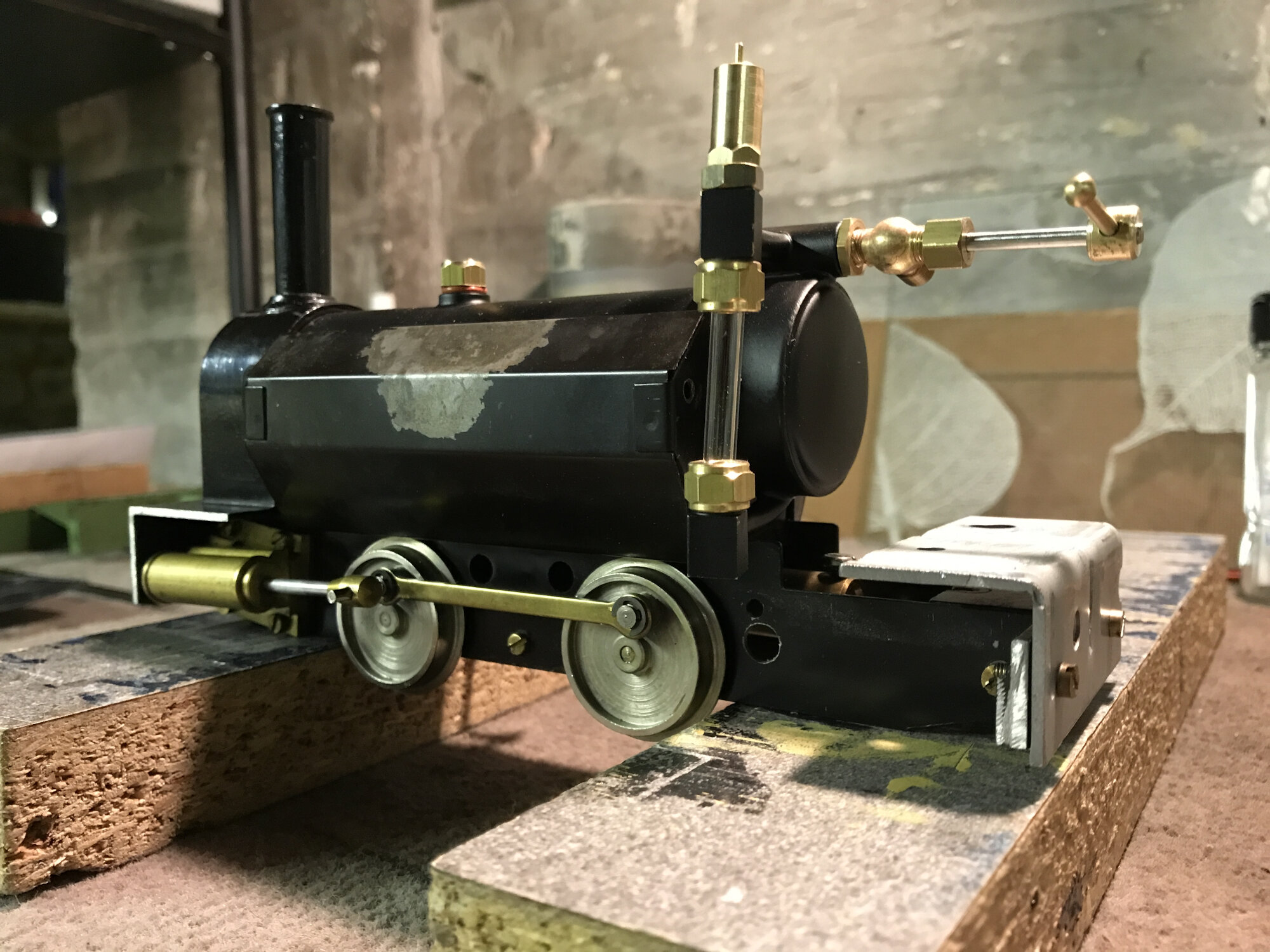 New boiler fitted with original firebox