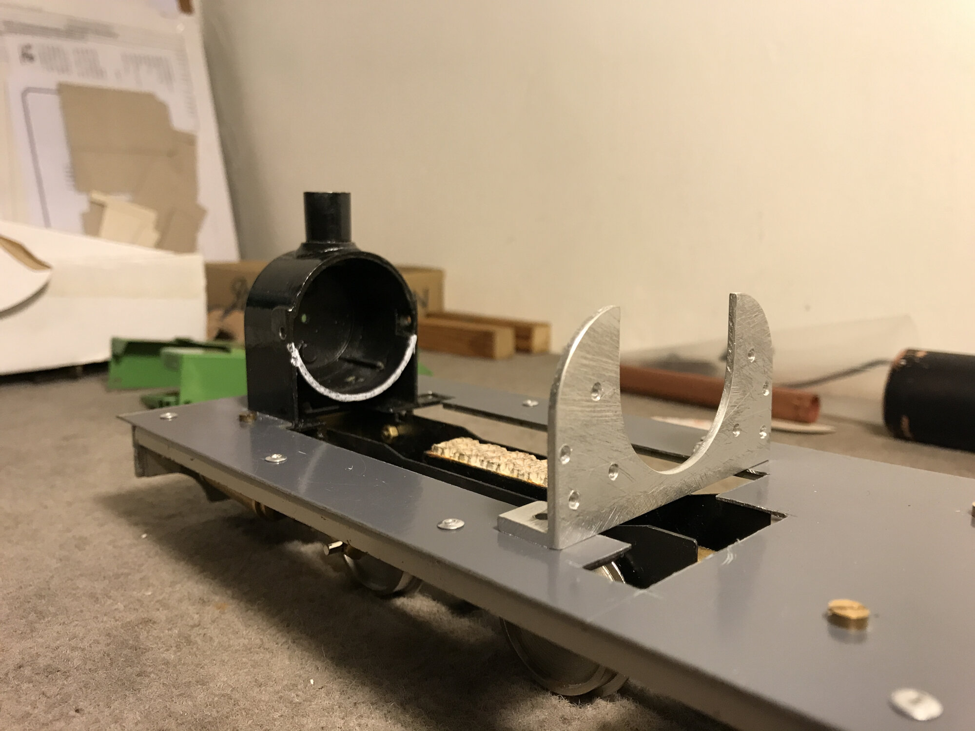 New enplate/saddle in place