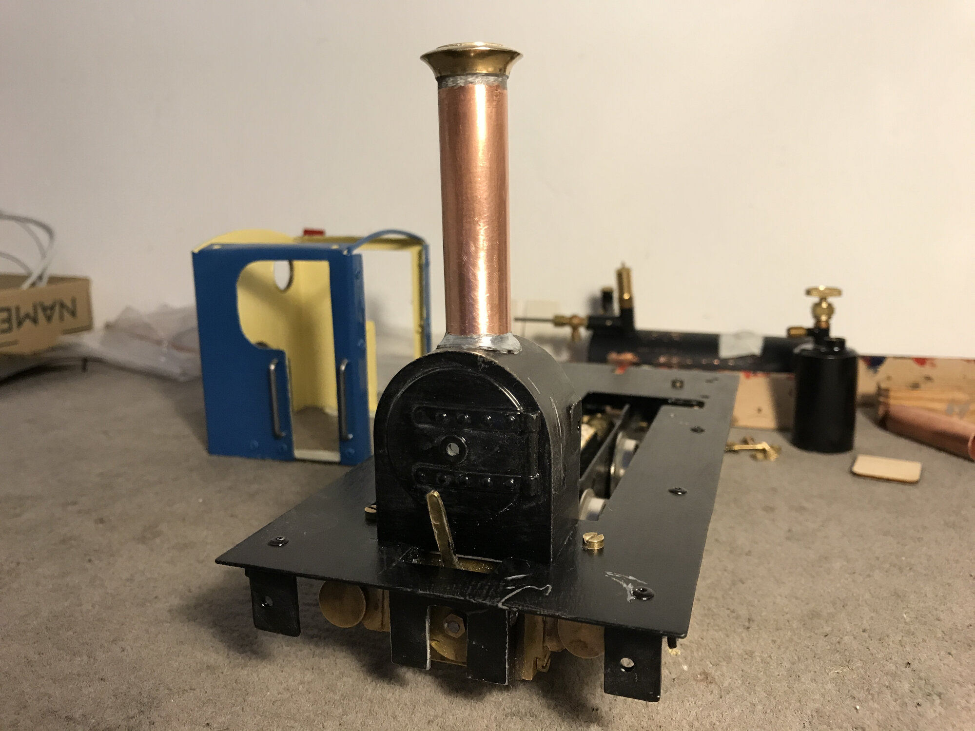 Copper chimney