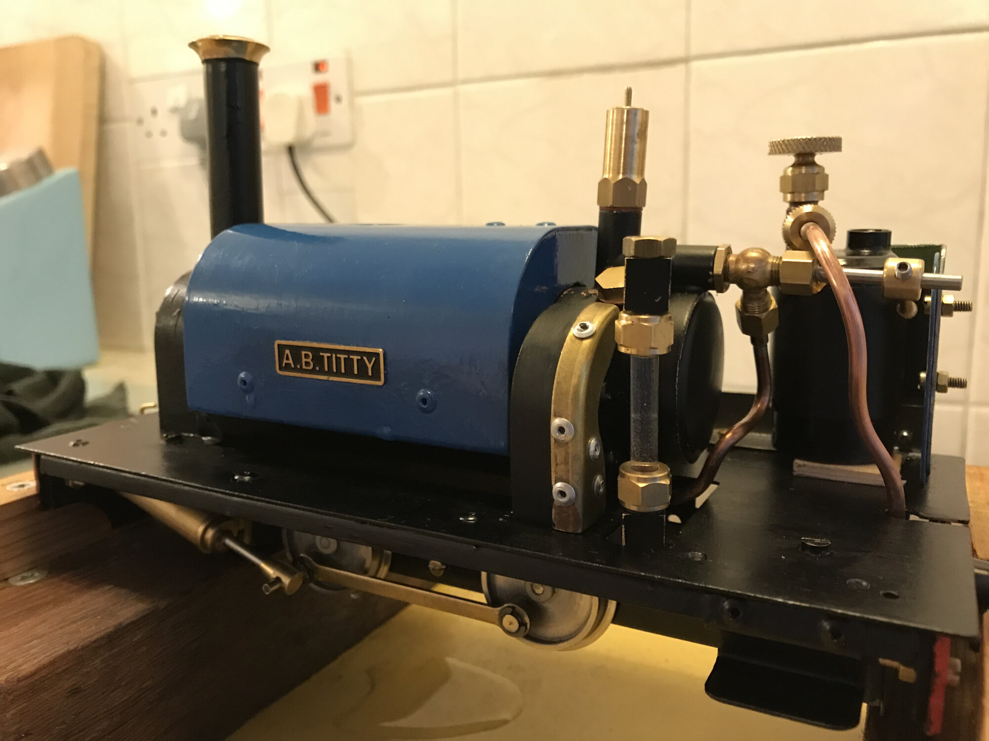 No1 Steam test on blocks