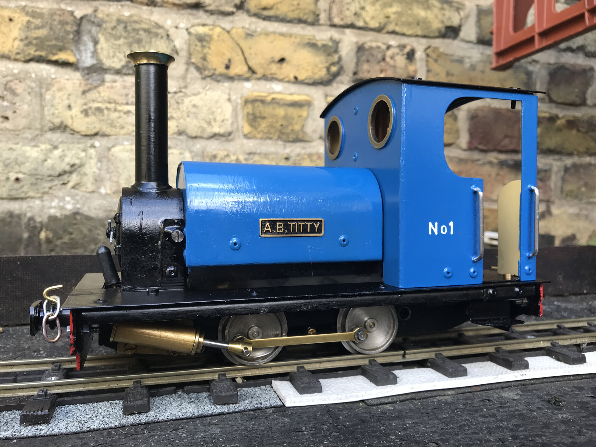 No1 poses on Beckfoot Shed 19 Aug 2021