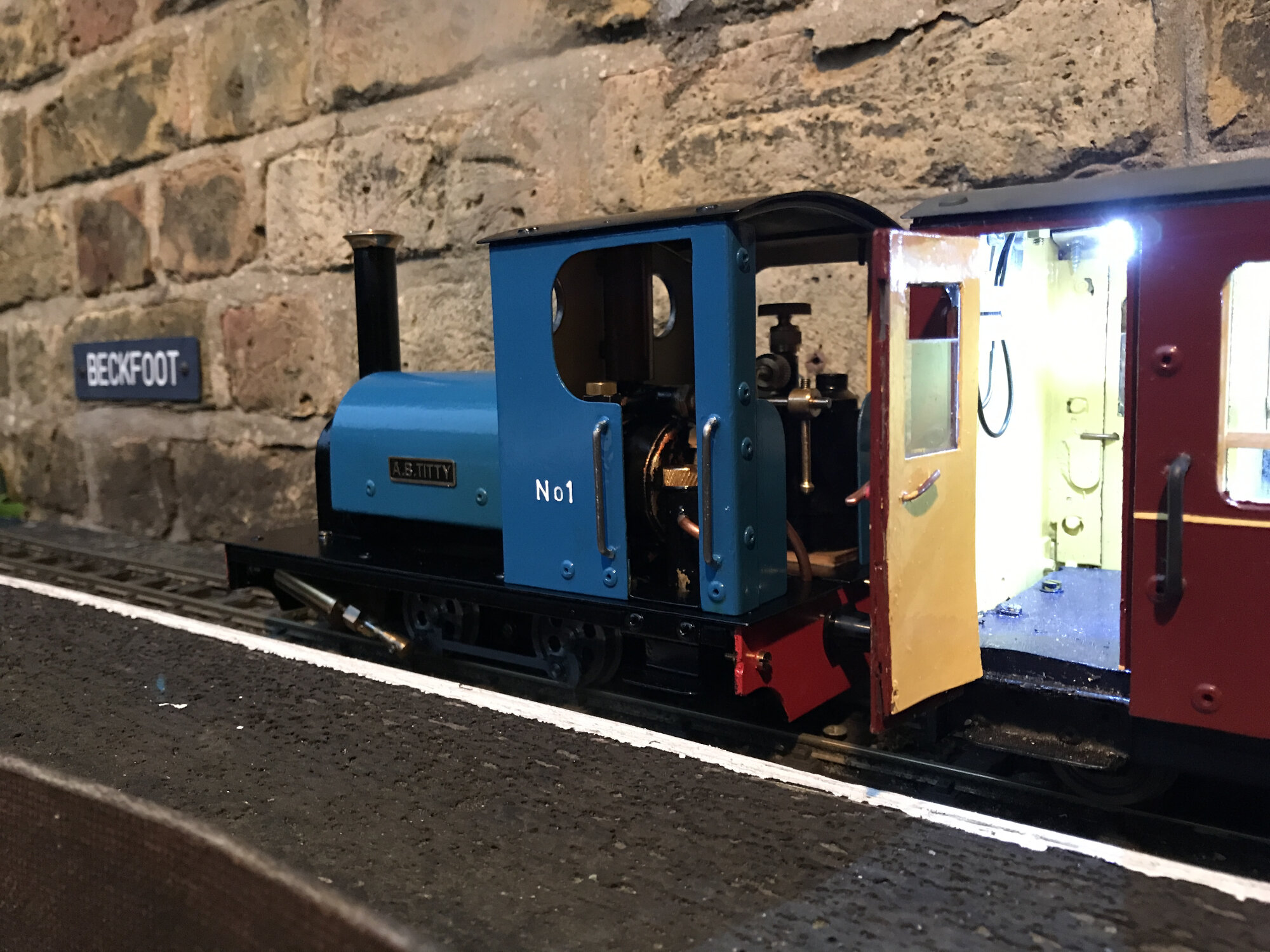 No1 ready to depart Beckfoot eve 2 Sep 2021