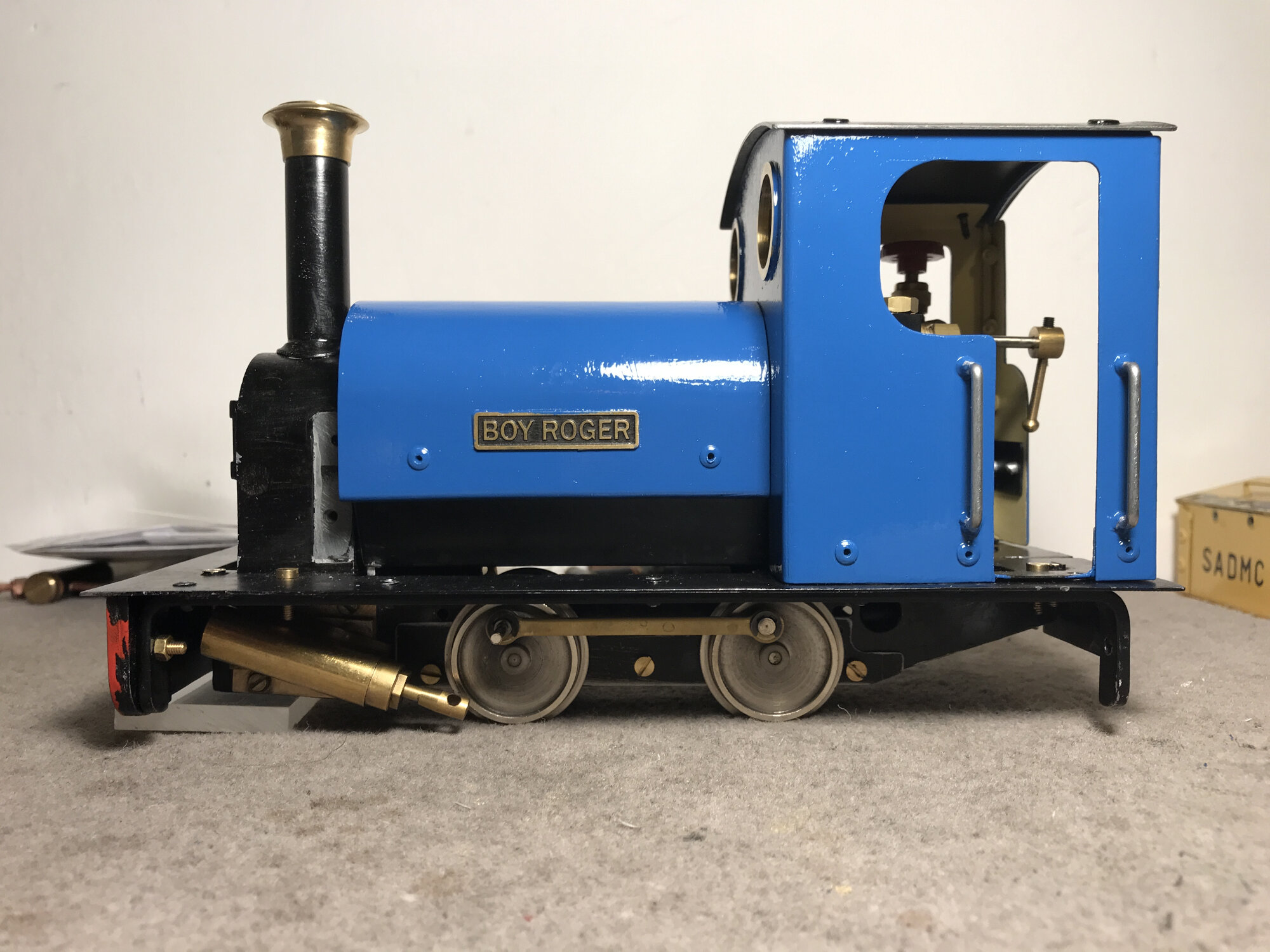 Loco No2 partially rebuilt