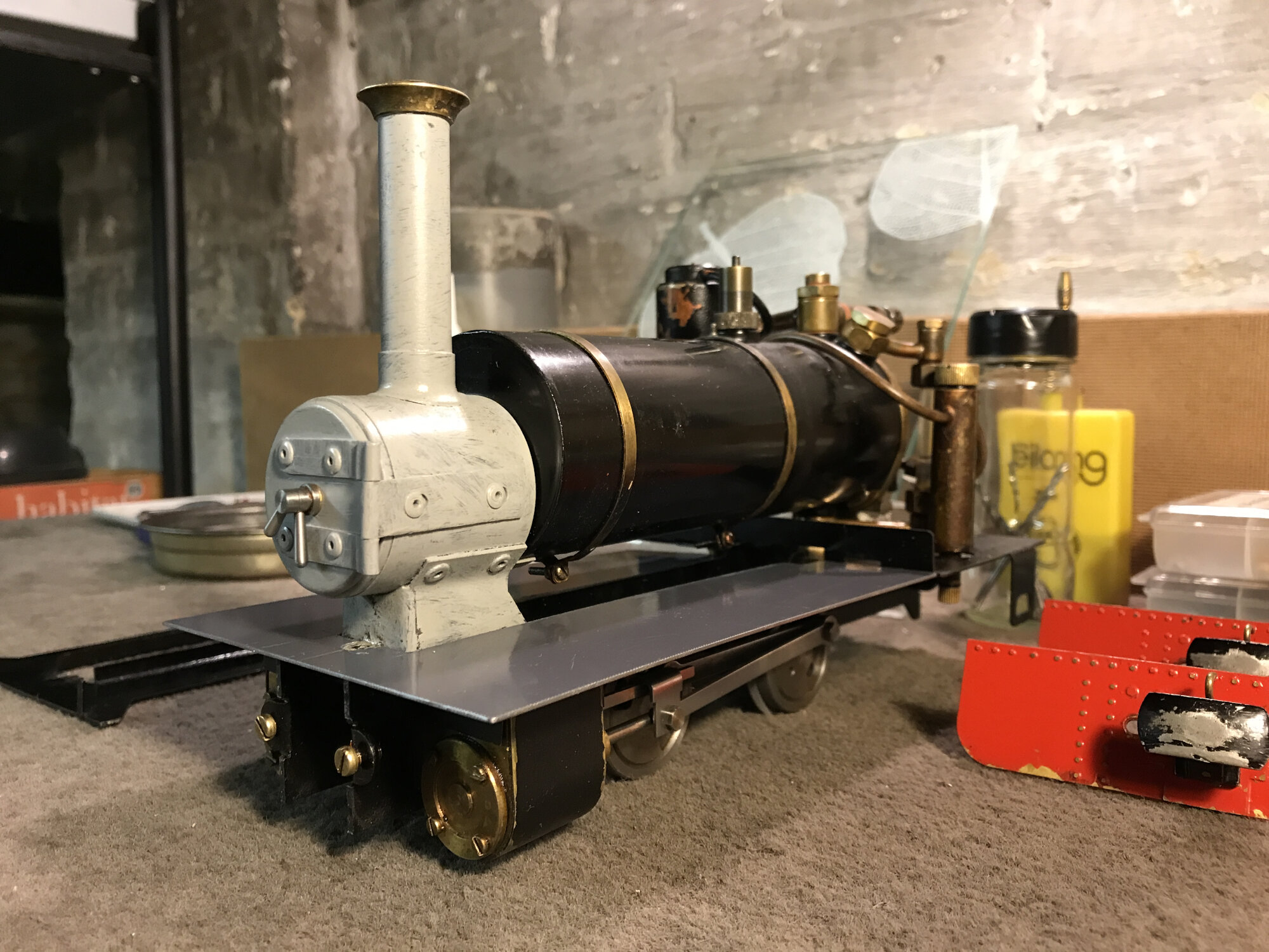 New running plate for No4