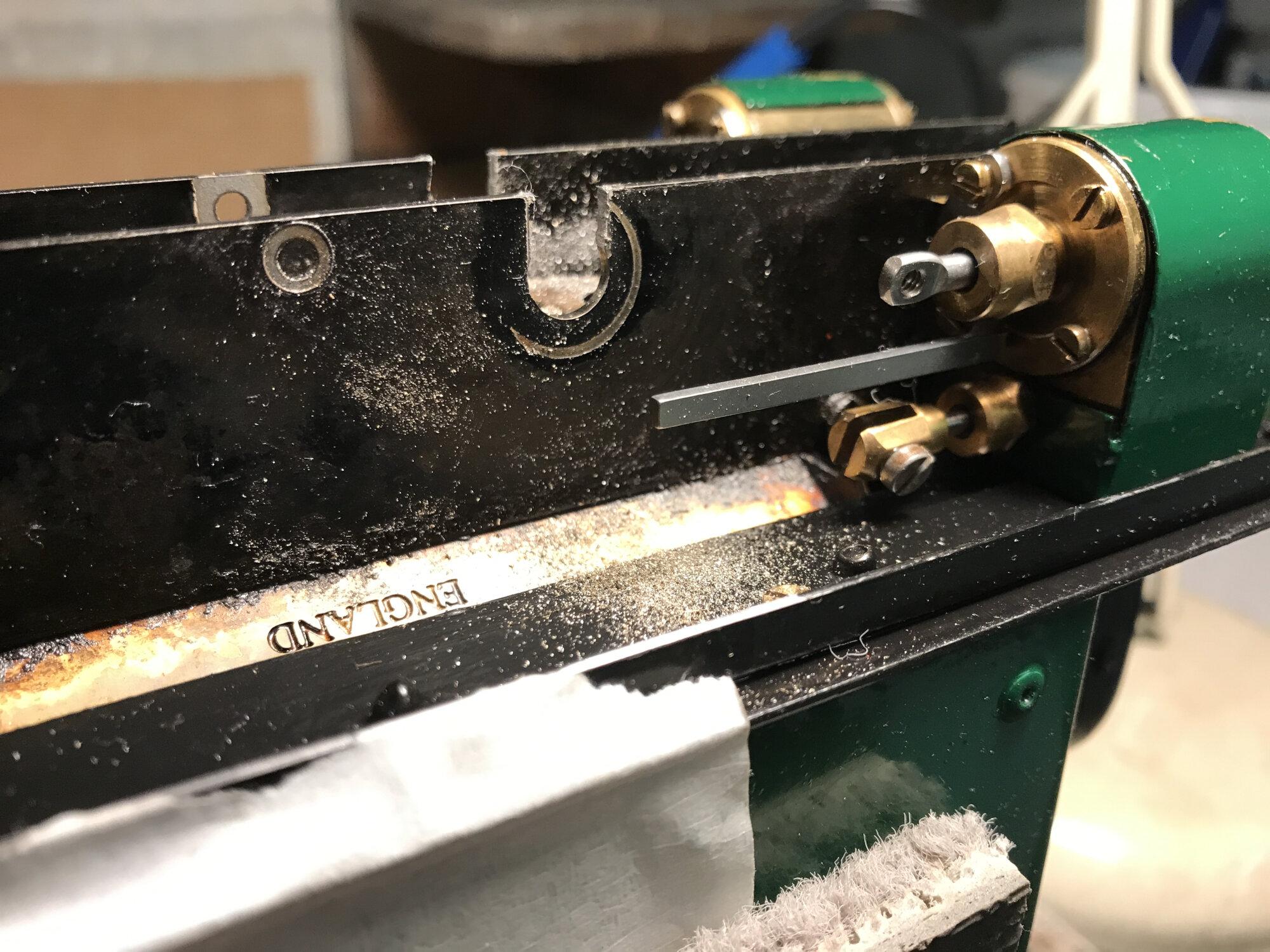 Bearing holes being converted into slots