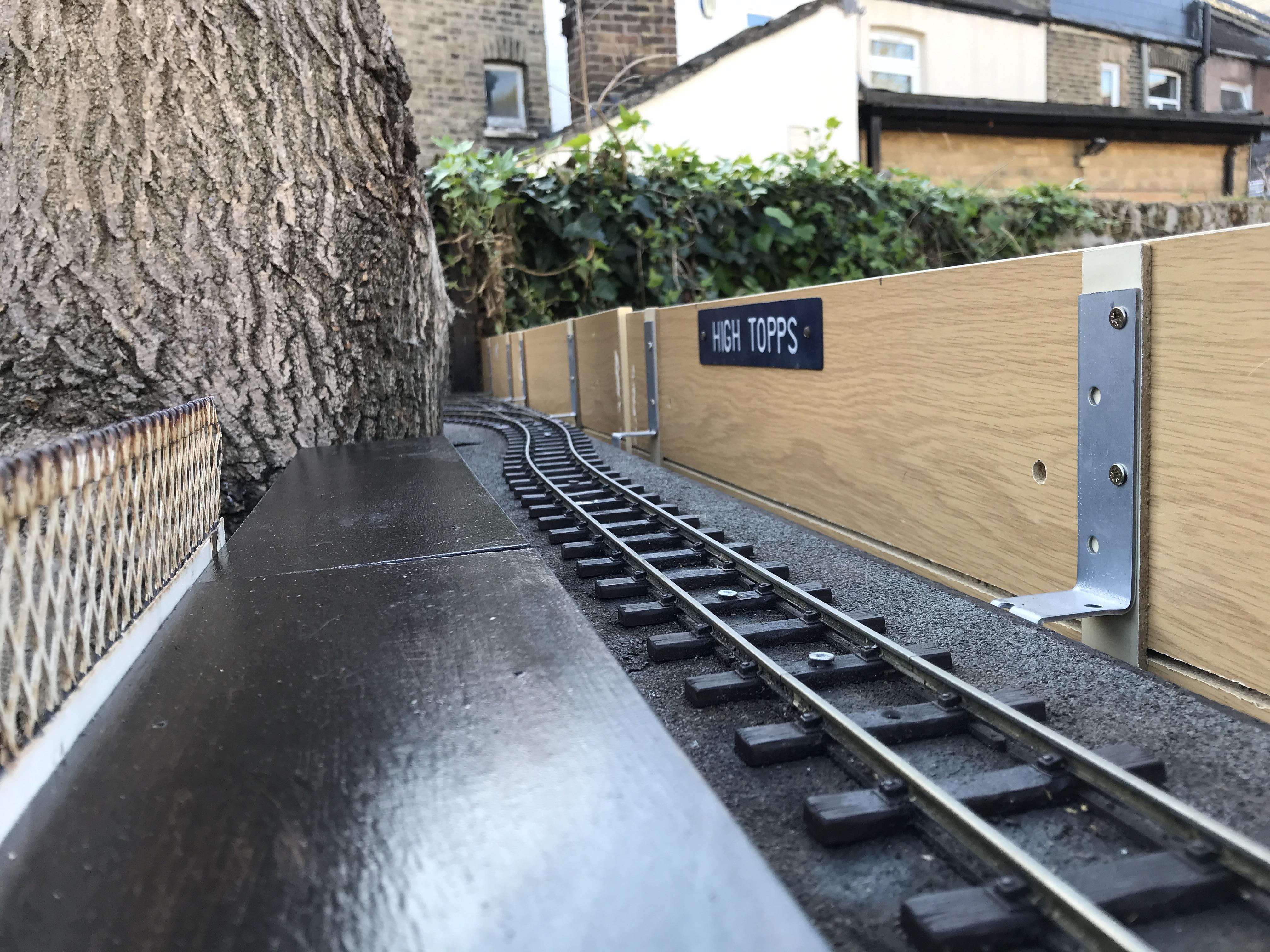 High Topps resurfaced platform