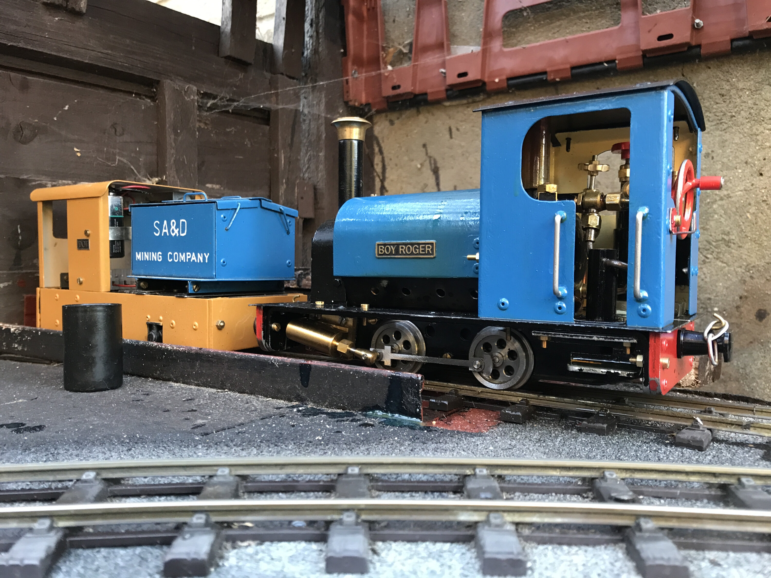 Locos on Swallowdale engine shed