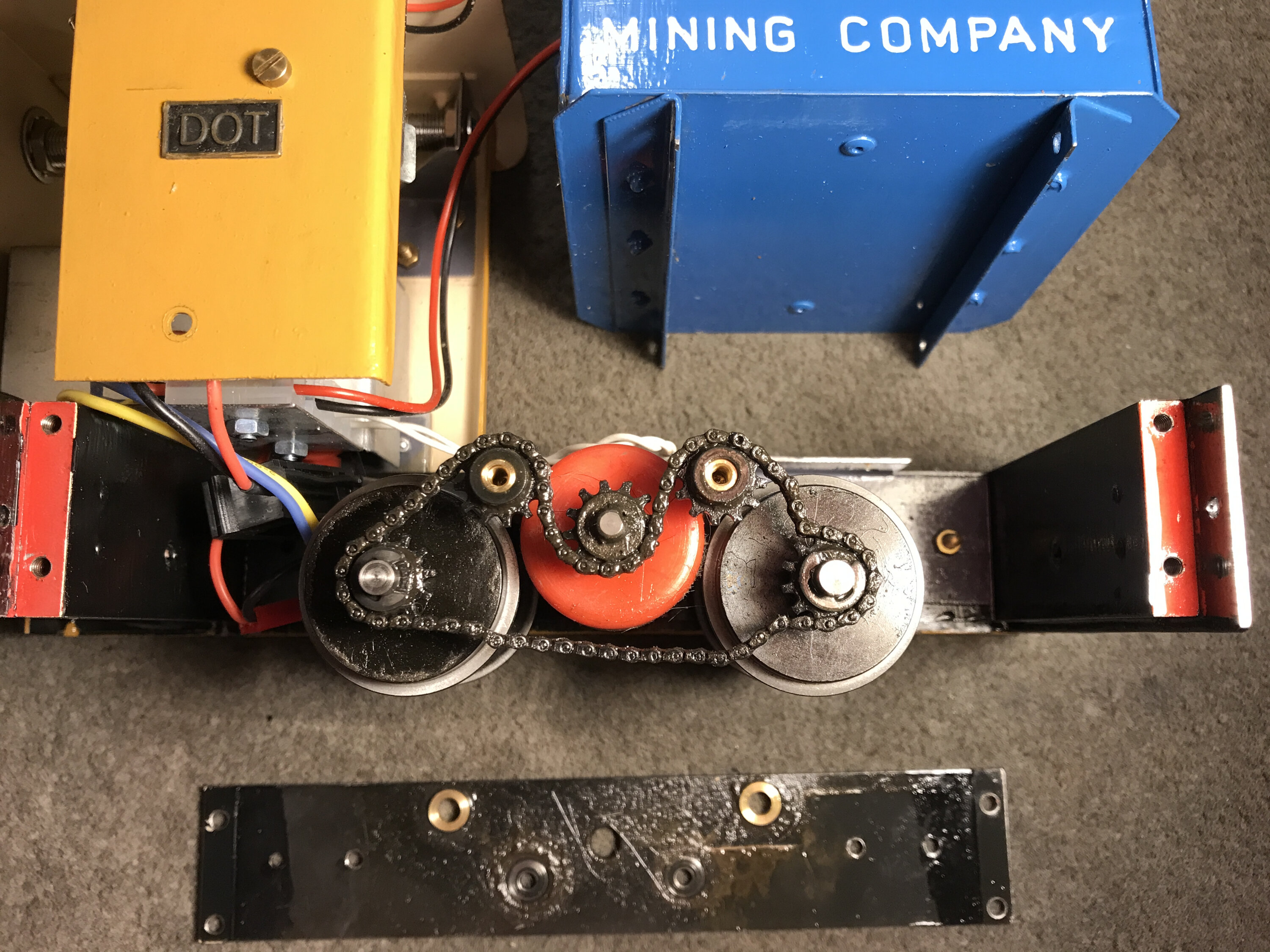 Ready for old chain to be removed