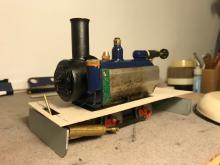 No.2 with cardboard template