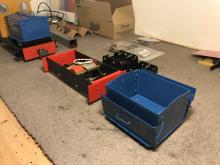 Frames and battery box for No.6