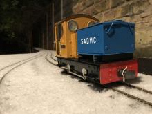 No.5 JACKY in the snow at Beckfoot Shed 8 Feb 2021