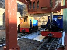 Inspection roads levelled inside Beckfoot Shed