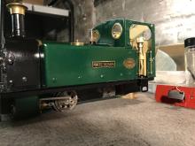 Susan with rear axle removed